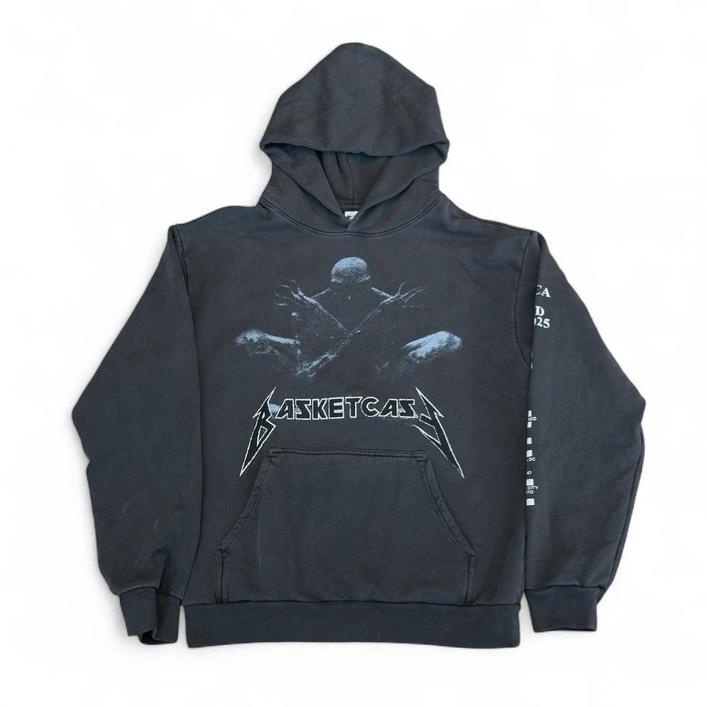 BasketCase Graphic Black Pullover Hoodie